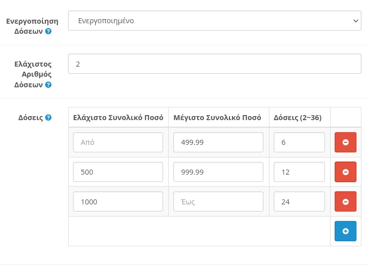 Εύχρηστη Προσθήκη Δόσεων Alpha Bank