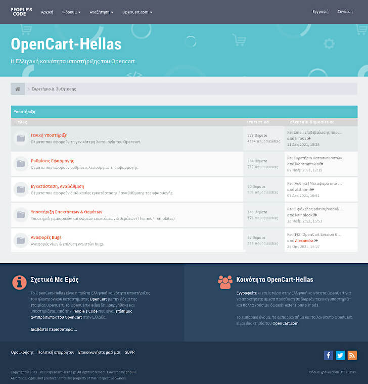Χρειάζεστε Δωρεάν Υποστήριξη Για Το OpenCart Στα Ελληνικά;